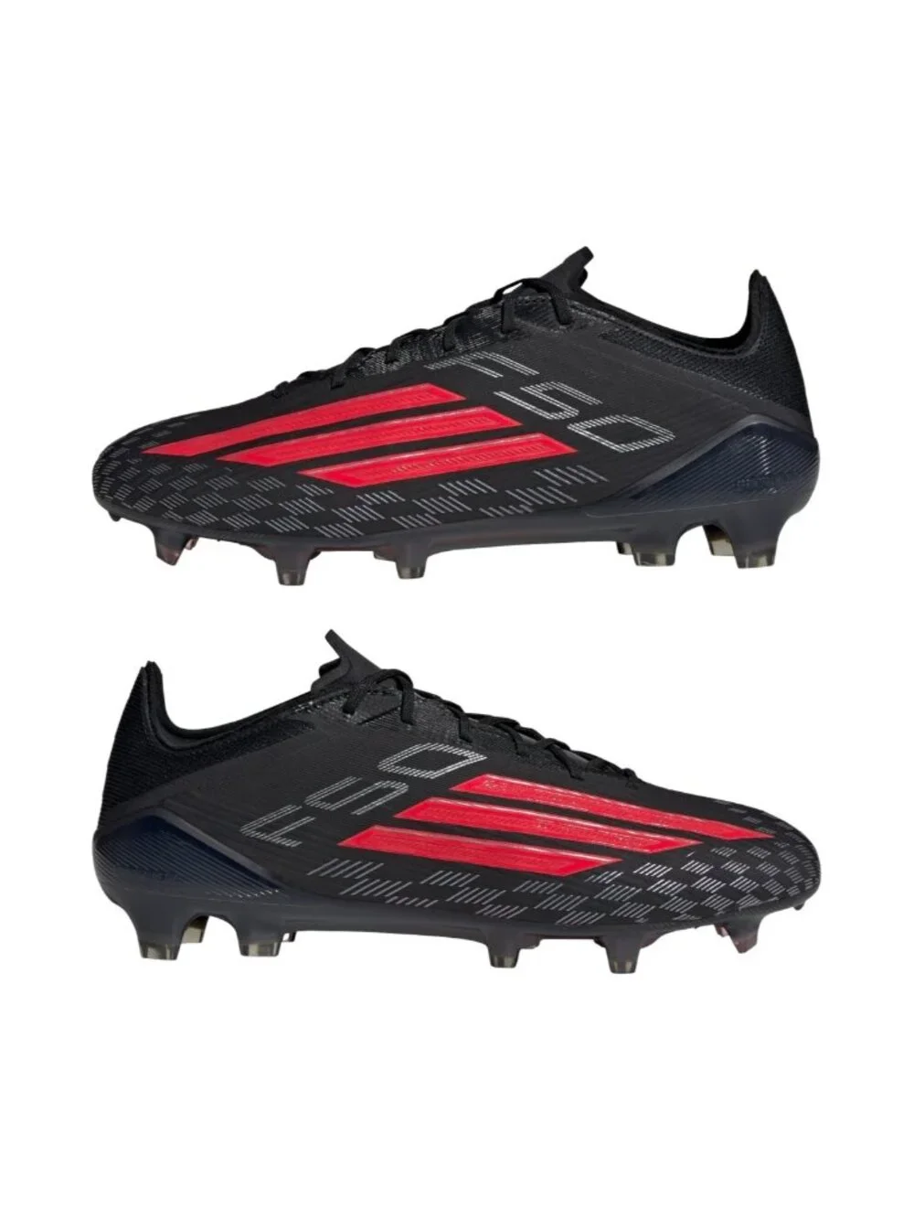 adidas F50 Elite FG - Unisex Soccer Shoes Black Licid Red JS4157 NEW